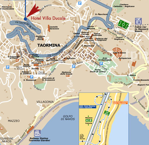 Where Is Taormina On The Italy Map - Map